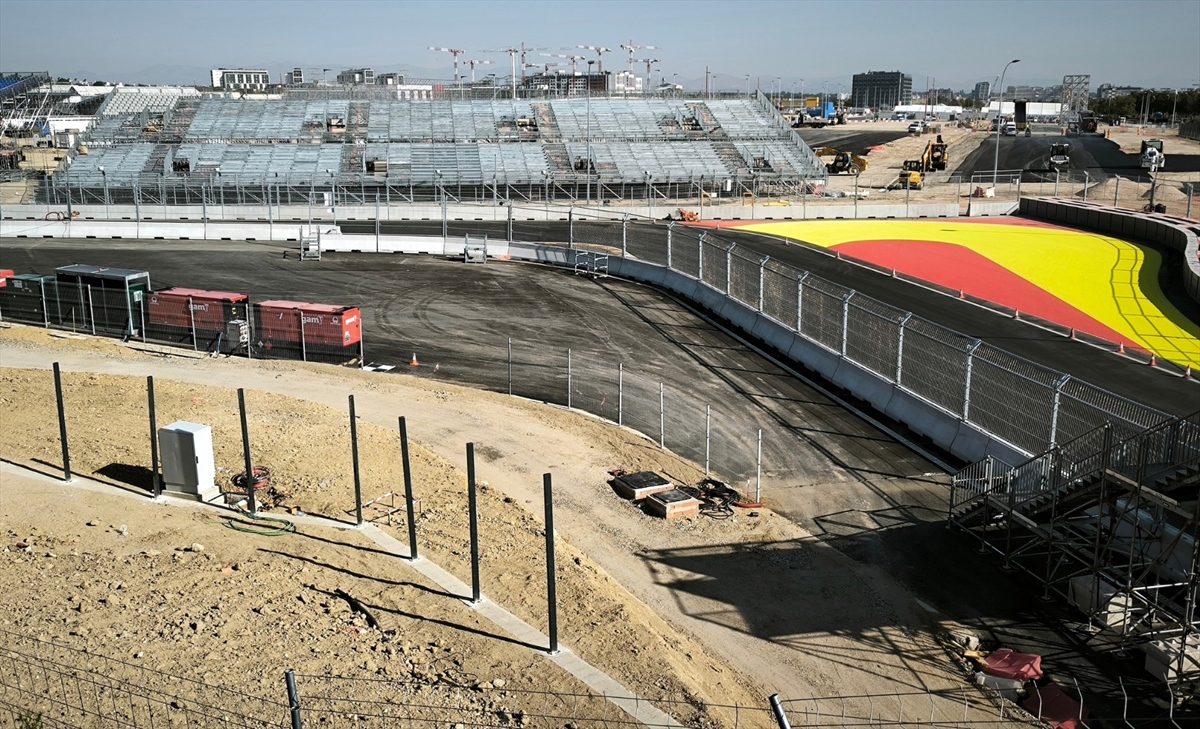 Race against time at the Madring: photos three weeks before the Spanish GP