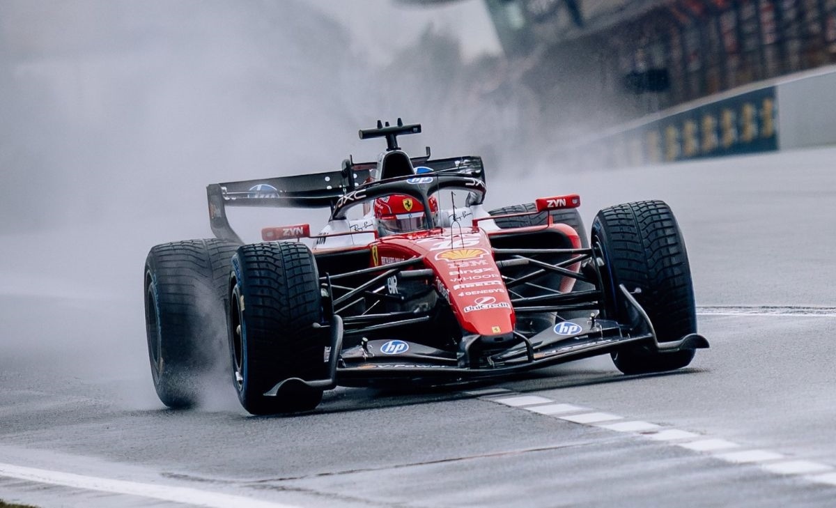 Everyone complains about the Full Wets, but then only Ferrari and Red Bull was on track
