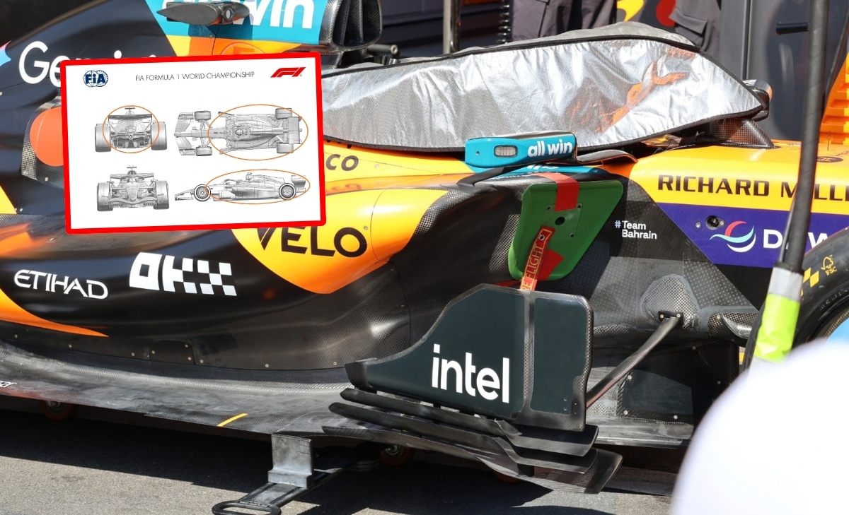 Azerbaijan GP: all official upgrades as McLaren goes on the attack