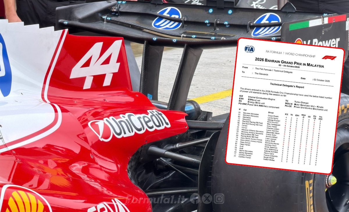 Bahrain GP power unit status: three drivers penalised, Ferrari and Mercedes at the limit