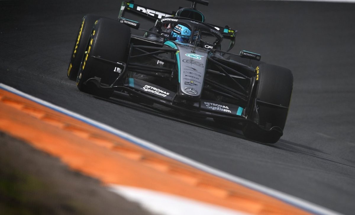 Dutch GP Sprint Qualifying: Russell takes pole, Antonelli fifth, Hamilton seventh