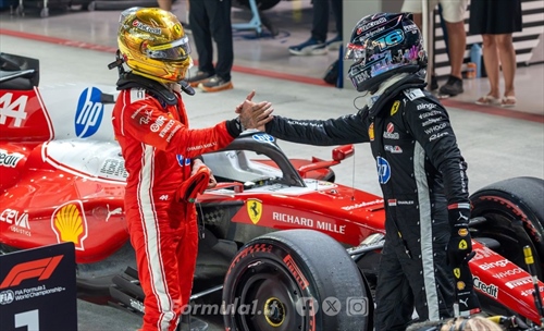 Singapore GP starting grid: Ferrari pair take on Verstappen