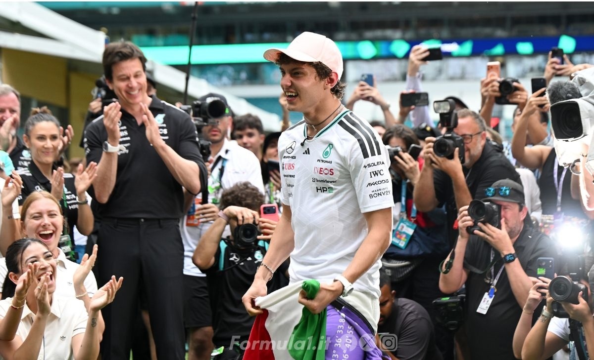 Leading tests: Antonelli keeps Mercedes afloat while waiting for takeoff