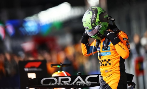 McLaren late, Norris could not be saved