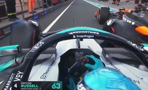 Piastri avoids penalty for pit lane incident with Russell - Piastri avoids penalty in pit lane incident with Russell