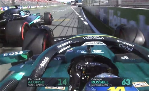 Russell Alonso FIA