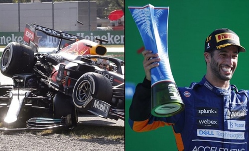 The Hamilton-Verstappen rivalry erupts as Ricciardo triumphs one last time: Monza 2021