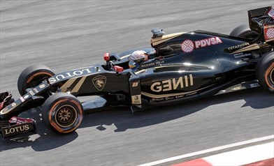 Lotus E23 - Fronte
