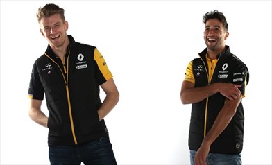 Renault F1 Team Hulkenberg Ricciardo